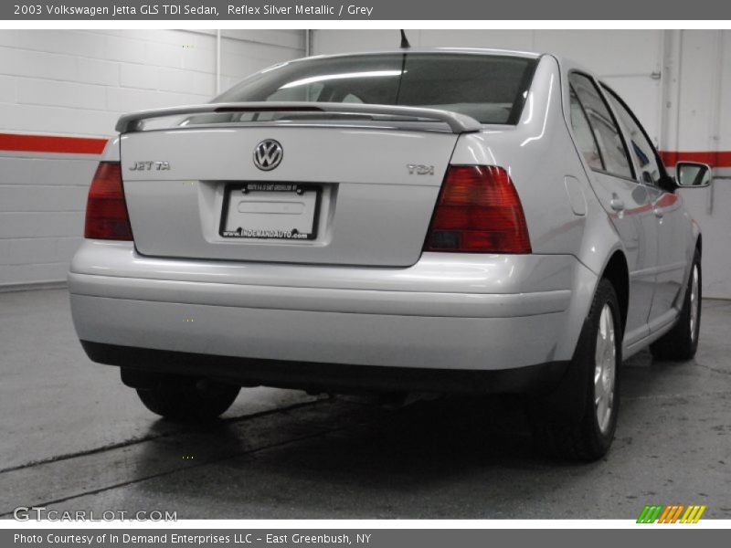 Reflex Silver Metallic / Grey 2003 Volkswagen Jetta GLS TDI Sedan