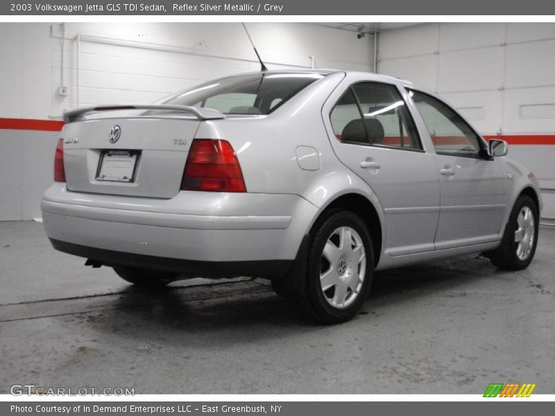 Reflex Silver Metallic / Grey 2003 Volkswagen Jetta GLS TDI Sedan