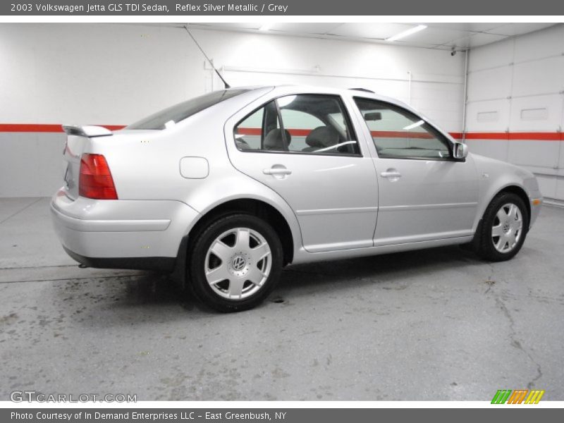 Reflex Silver Metallic / Grey 2003 Volkswagen Jetta GLS TDI Sedan