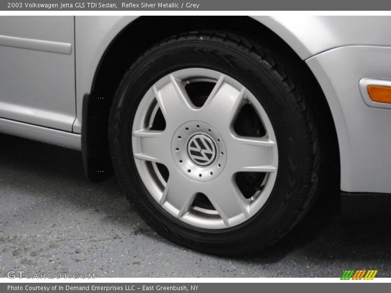 Reflex Silver Metallic / Grey 2003 Volkswagen Jetta GLS TDI Sedan
