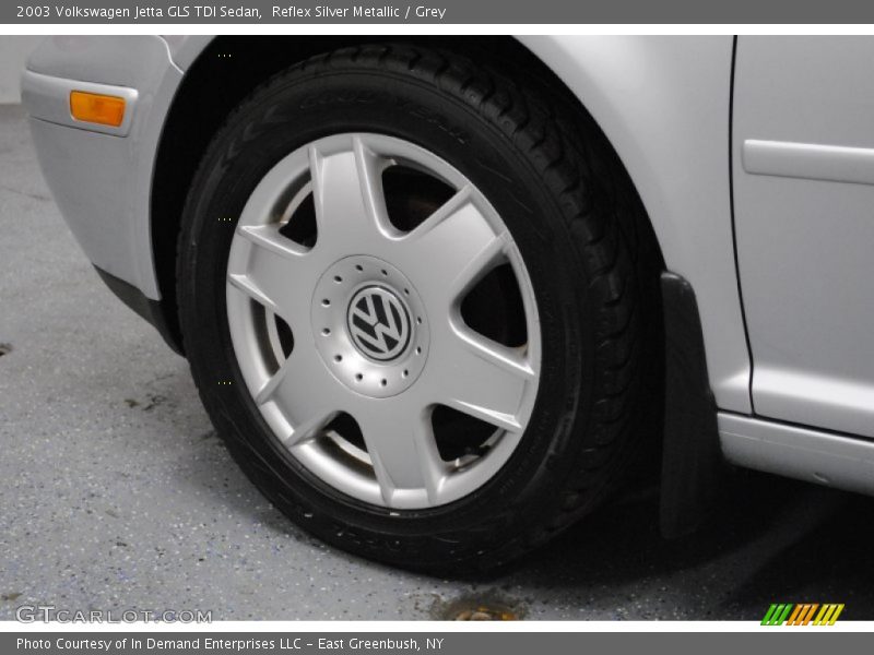 Reflex Silver Metallic / Grey 2003 Volkswagen Jetta GLS TDI Sedan