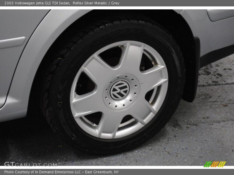 Reflex Silver Metallic / Grey 2003 Volkswagen Jetta GLS TDI Sedan