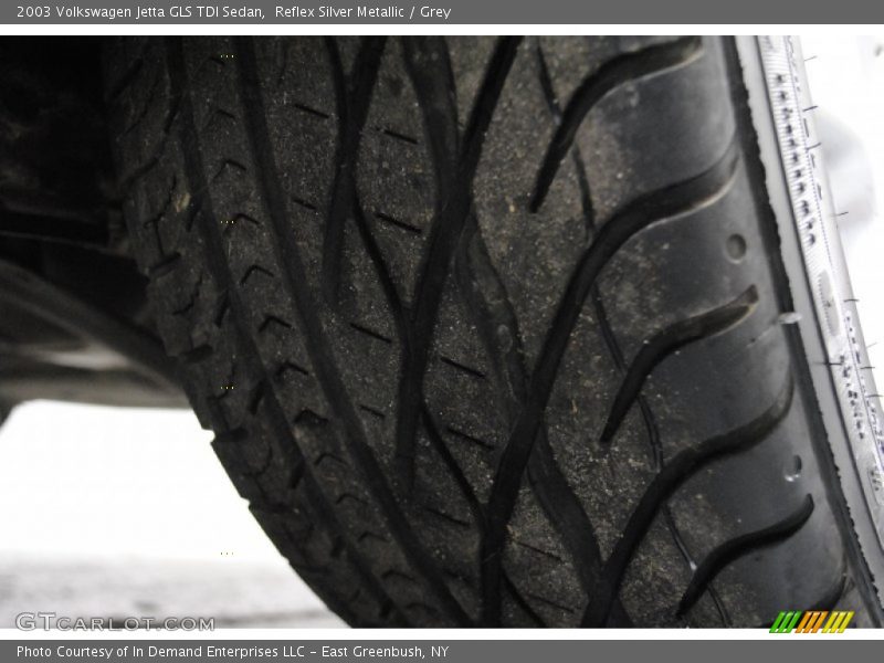 Reflex Silver Metallic / Grey 2003 Volkswagen Jetta GLS TDI Sedan