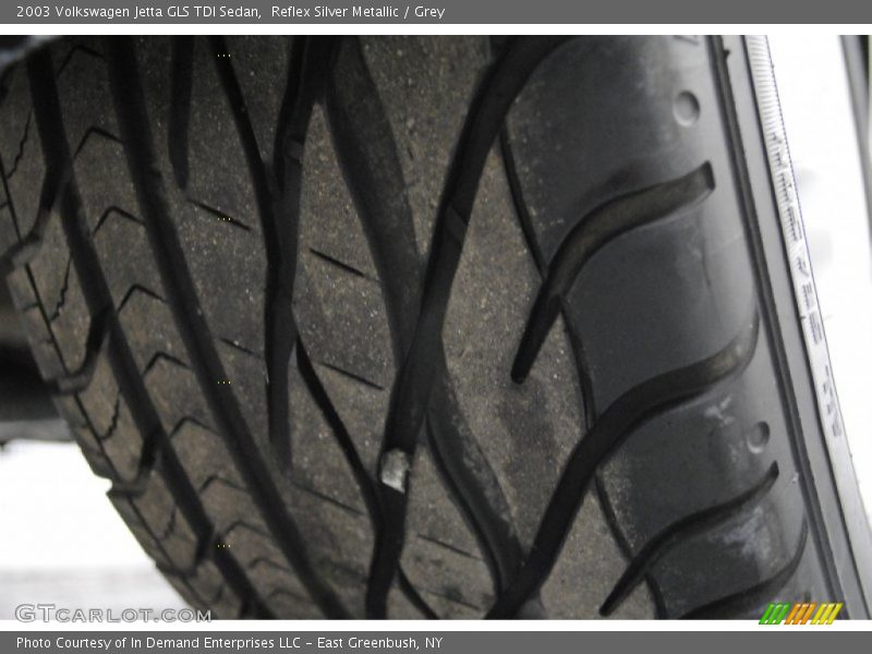 Reflex Silver Metallic / Grey 2003 Volkswagen Jetta GLS TDI Sedan