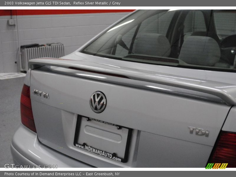 Reflex Silver Metallic / Grey 2003 Volkswagen Jetta GLS TDI Sedan