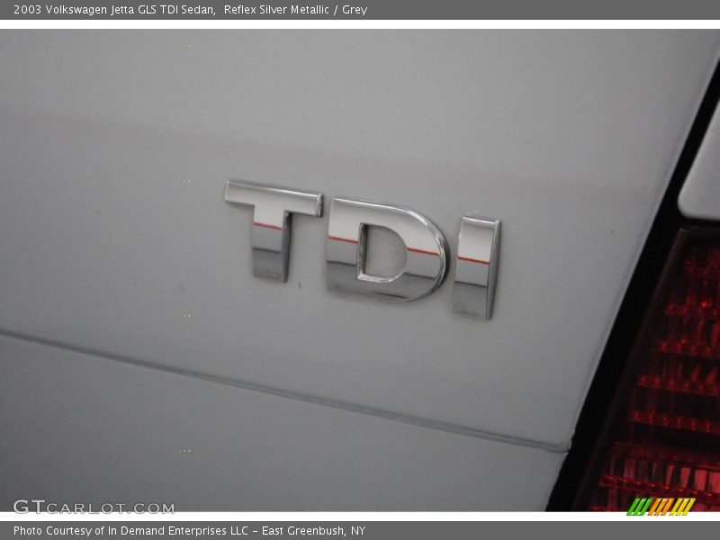 Reflex Silver Metallic / Grey 2003 Volkswagen Jetta GLS TDI Sedan
