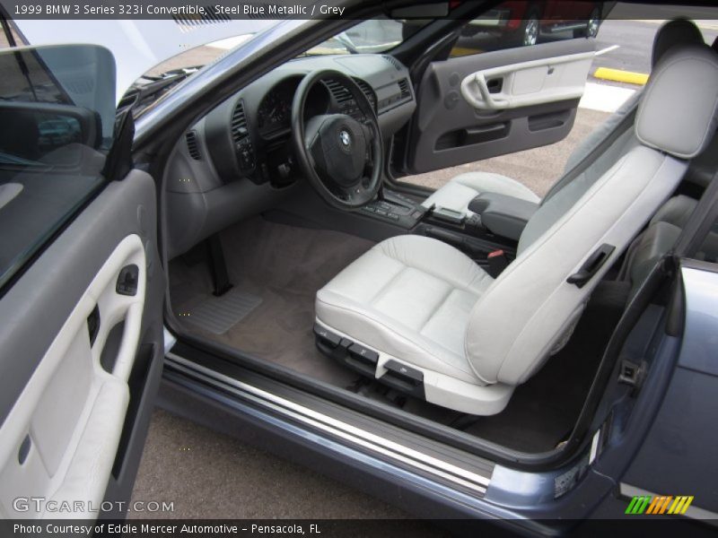  1999 3 Series 323i Convertible Grey Interior