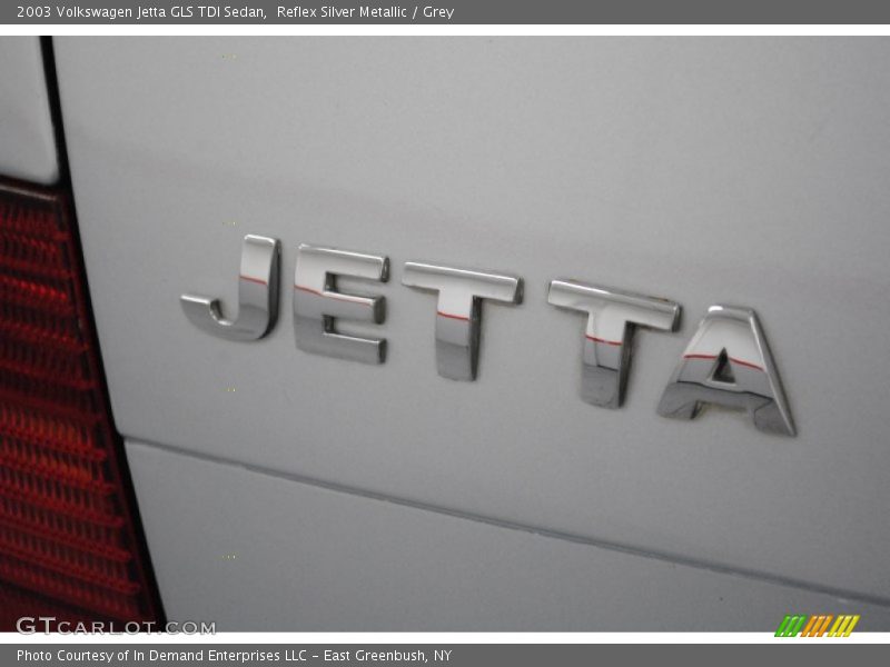 Reflex Silver Metallic / Grey 2003 Volkswagen Jetta GLS TDI Sedan