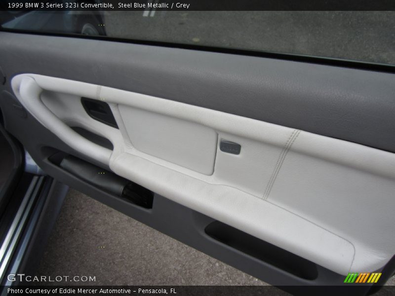 Steel Blue Metallic / Grey 1999 BMW 3 Series 323i Convertible