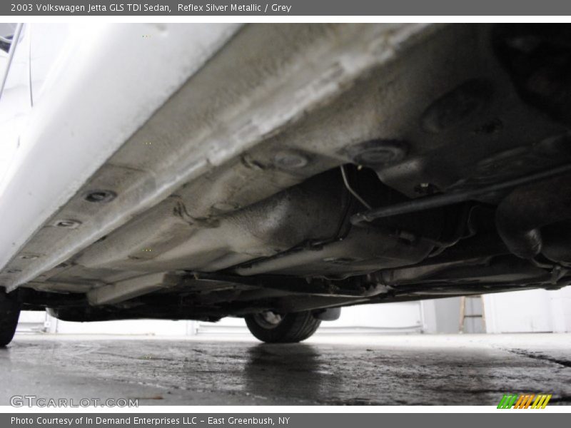 Reflex Silver Metallic / Grey 2003 Volkswagen Jetta GLS TDI Sedan
