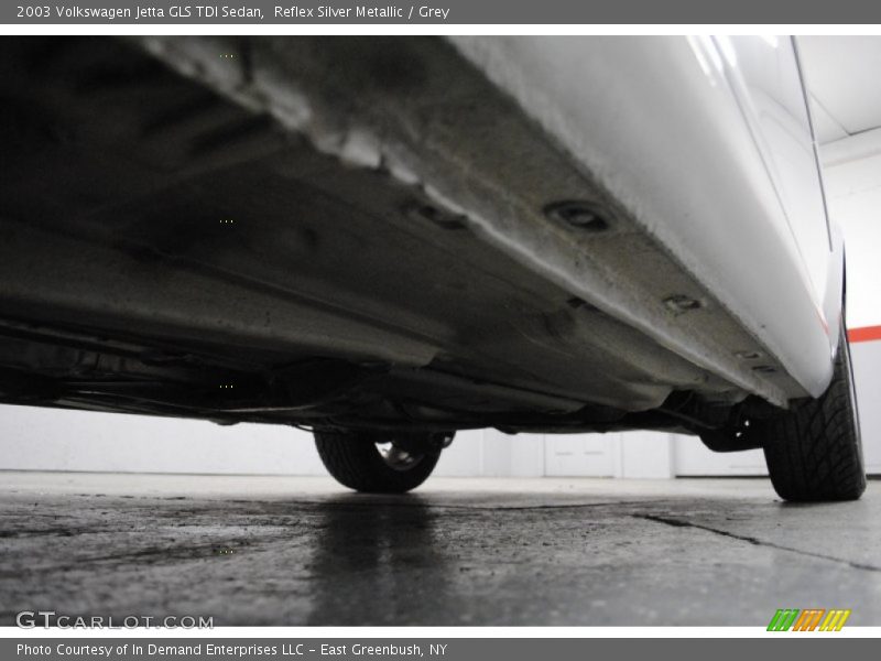 Reflex Silver Metallic / Grey 2003 Volkswagen Jetta GLS TDI Sedan
