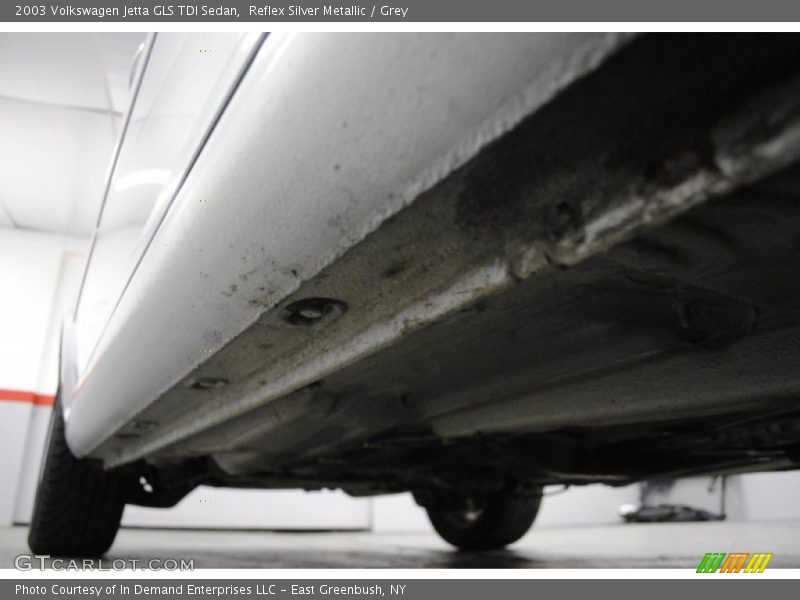 Reflex Silver Metallic / Grey 2003 Volkswagen Jetta GLS TDI Sedan