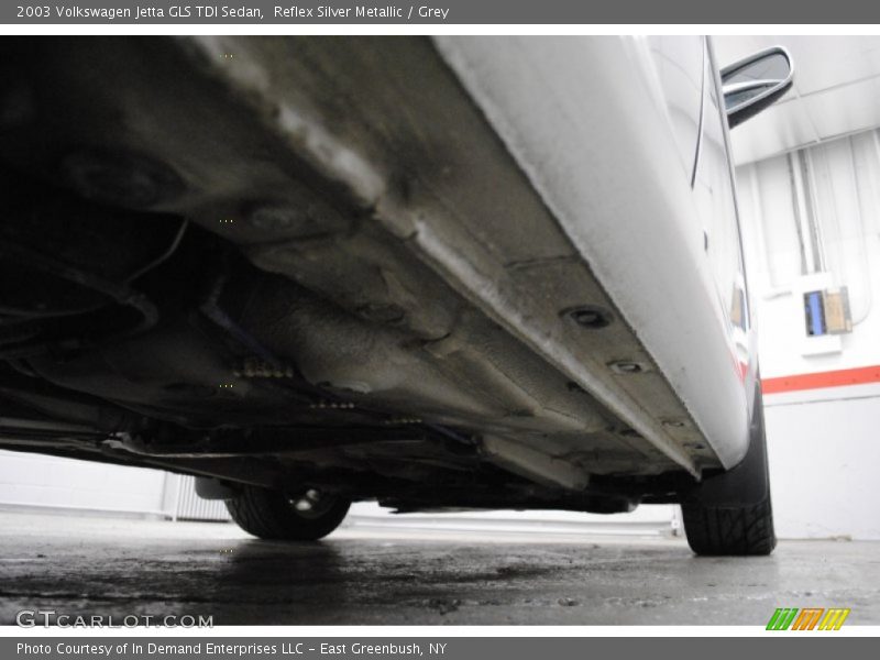 Reflex Silver Metallic / Grey 2003 Volkswagen Jetta GLS TDI Sedan