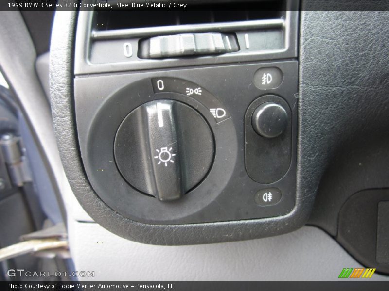 Steel Blue Metallic / Grey 1999 BMW 3 Series 323i Convertible