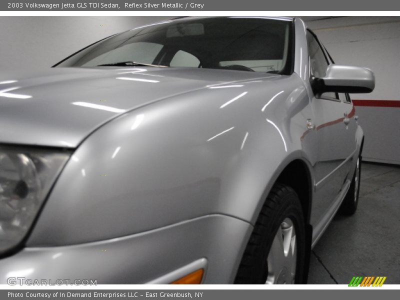 Reflex Silver Metallic / Grey 2003 Volkswagen Jetta GLS TDI Sedan