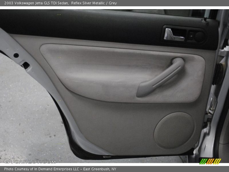 Reflex Silver Metallic / Grey 2003 Volkswagen Jetta GLS TDI Sedan