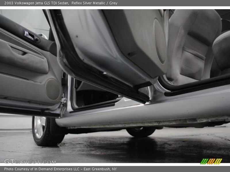 Reflex Silver Metallic / Grey 2003 Volkswagen Jetta GLS TDI Sedan