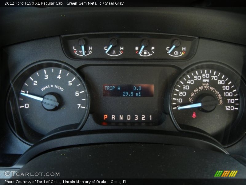  2012 F150 XL Regular Cab XL Regular Cab Gauges
