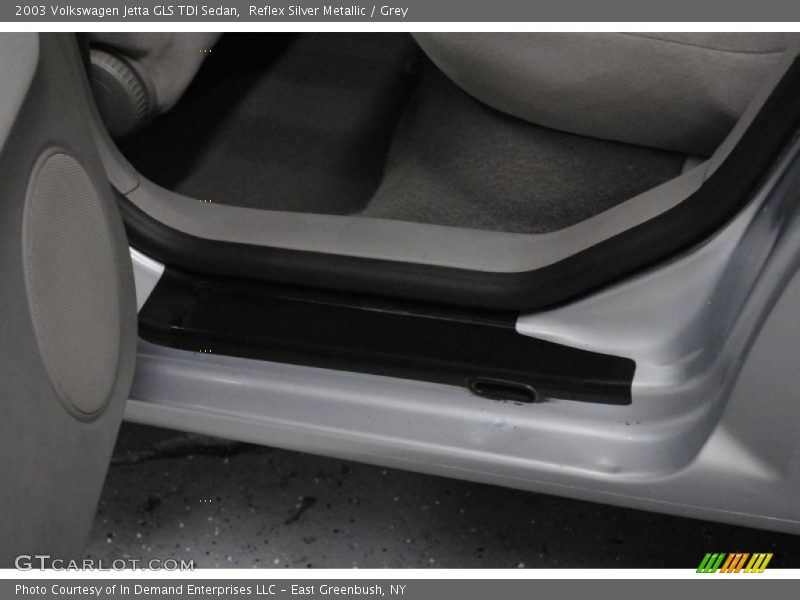 Reflex Silver Metallic / Grey 2003 Volkswagen Jetta GLS TDI Sedan