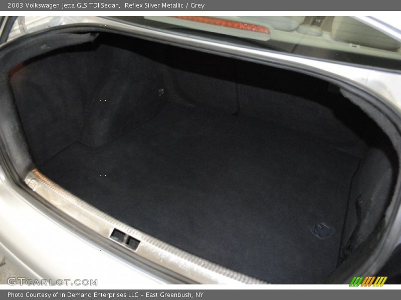 Reflex Silver Metallic / Grey 2003 Volkswagen Jetta GLS TDI Sedan