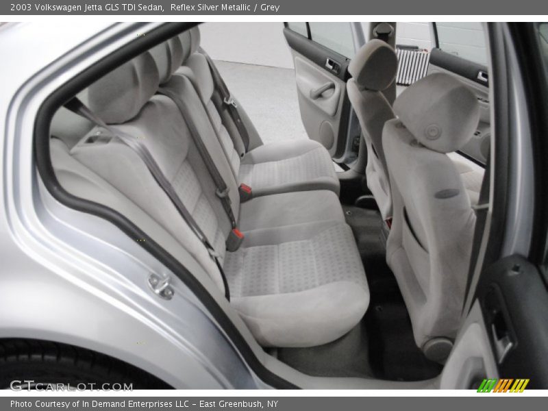 Reflex Silver Metallic / Grey 2003 Volkswagen Jetta GLS TDI Sedan
