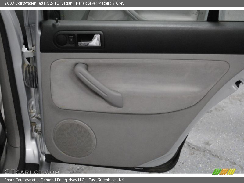 Reflex Silver Metallic / Grey 2003 Volkswagen Jetta GLS TDI Sedan
