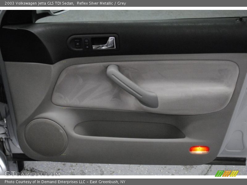 Reflex Silver Metallic / Grey 2003 Volkswagen Jetta GLS TDI Sedan
