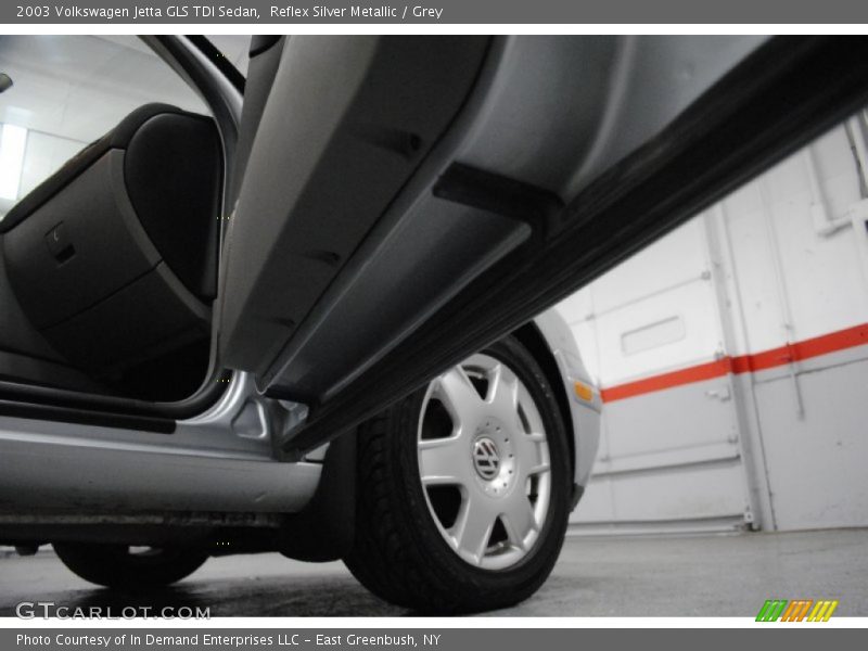 Reflex Silver Metallic / Grey 2003 Volkswagen Jetta GLS TDI Sedan