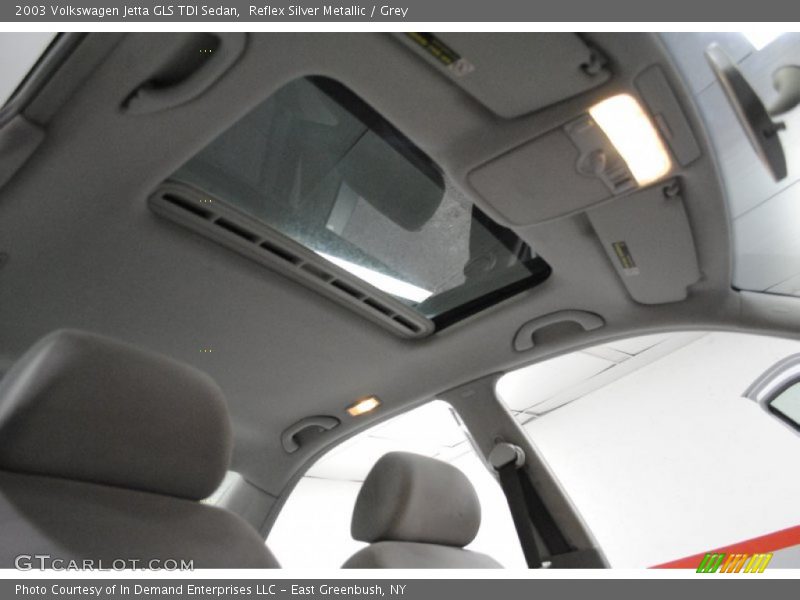 Reflex Silver Metallic / Grey 2003 Volkswagen Jetta GLS TDI Sedan