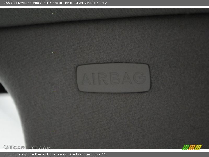 Reflex Silver Metallic / Grey 2003 Volkswagen Jetta GLS TDI Sedan