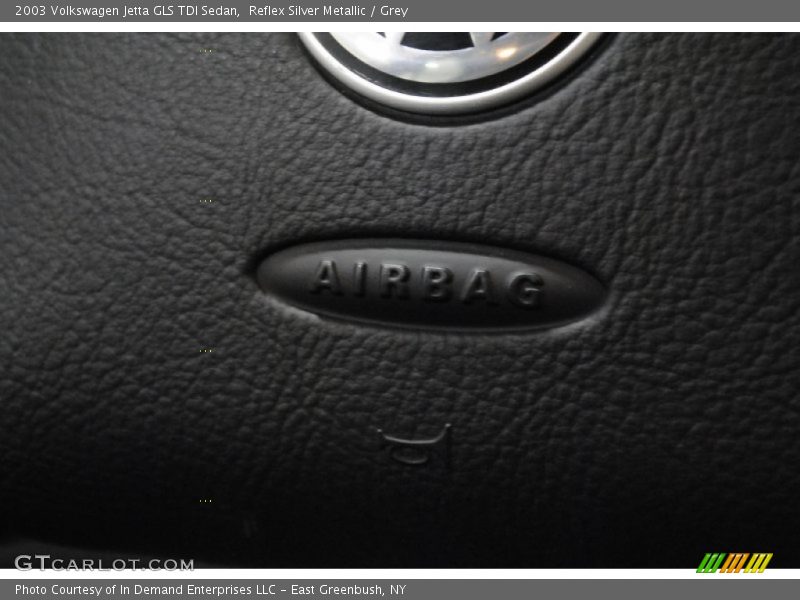 Reflex Silver Metallic / Grey 2003 Volkswagen Jetta GLS TDI Sedan