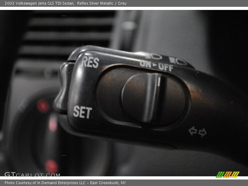 Reflex Silver Metallic / Grey 2003 Volkswagen Jetta GLS TDI Sedan