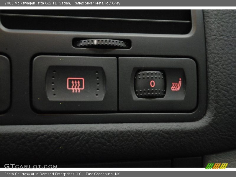 Reflex Silver Metallic / Grey 2003 Volkswagen Jetta GLS TDI Sedan