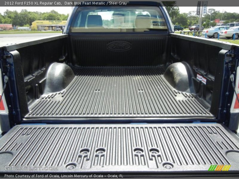 Dark Blue Pearl Metallic / Steel Gray 2012 Ford F150 XL Regular Cab