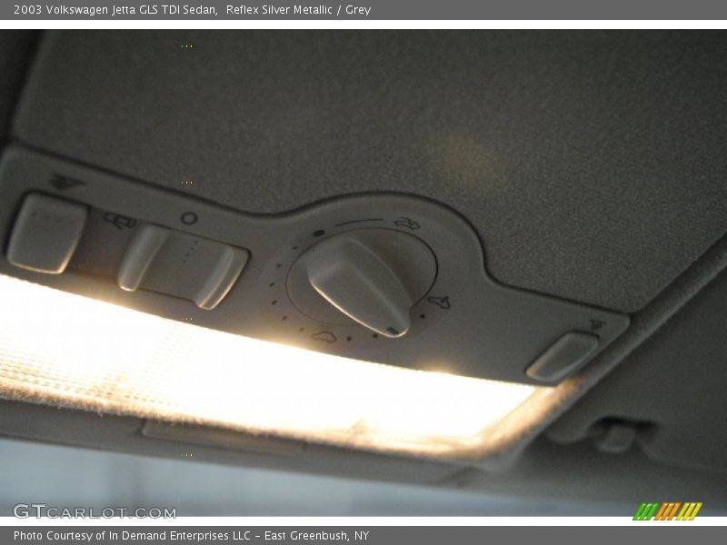 Reflex Silver Metallic / Grey 2003 Volkswagen Jetta GLS TDI Sedan