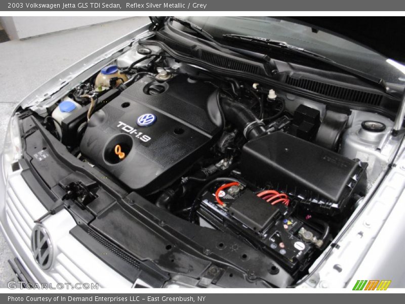 Reflex Silver Metallic / Grey 2003 Volkswagen Jetta GLS TDI Sedan
