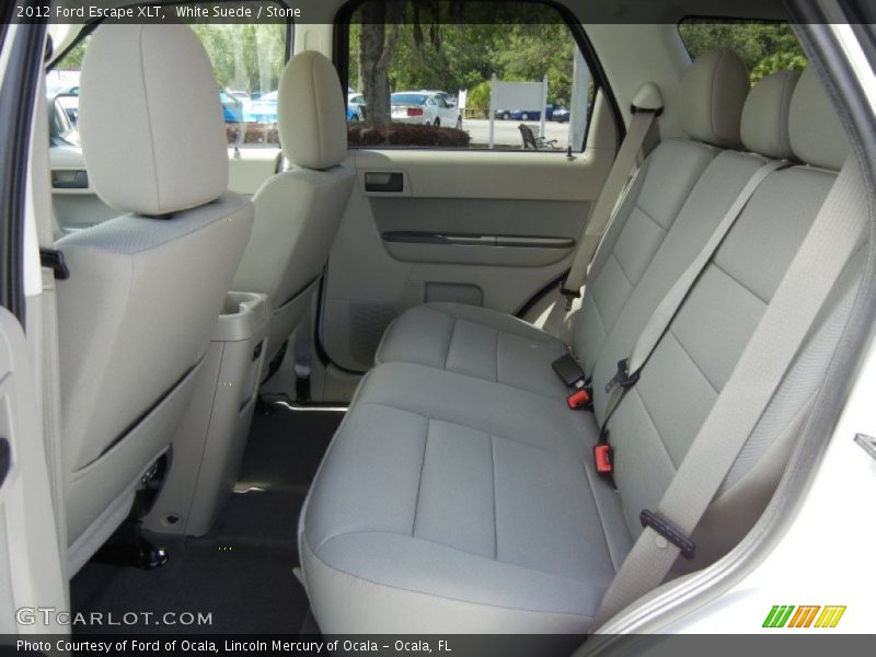 White Suede / Stone 2012 Ford Escape XLT