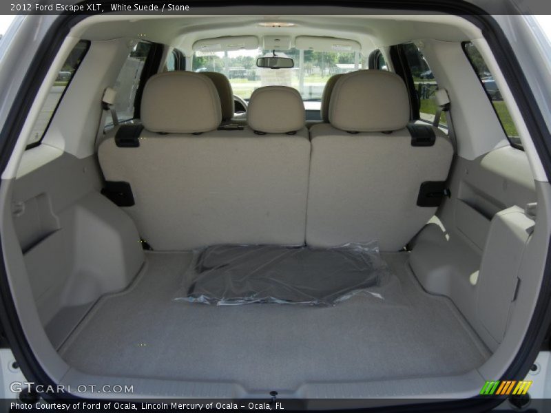 White Suede / Stone 2012 Ford Escape XLT