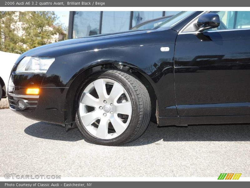 Brilliant Black / Beige 2006 Audi A6 3.2 quattro Avant