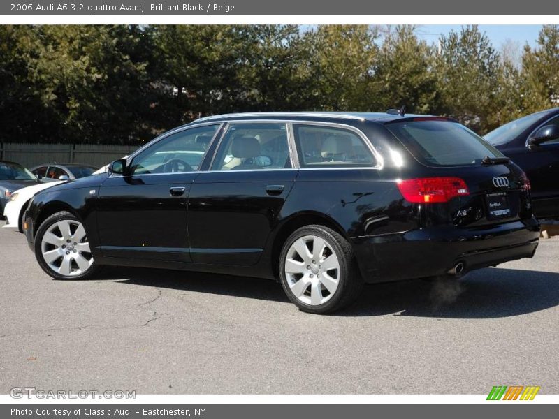 Brilliant Black / Beige 2006 Audi A6 3.2 quattro Avant