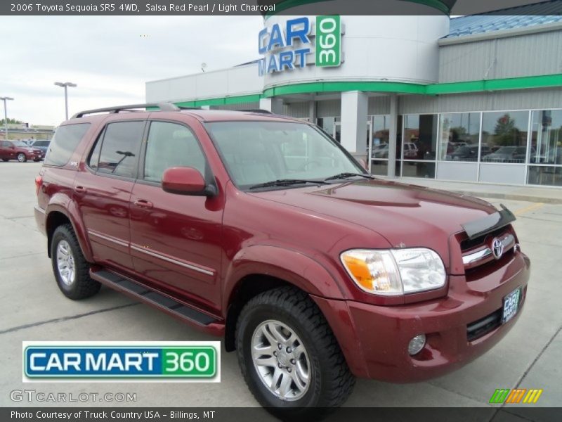 Salsa Red Pearl / Light Charcoal 2006 Toyota Sequoia SR5 4WD
