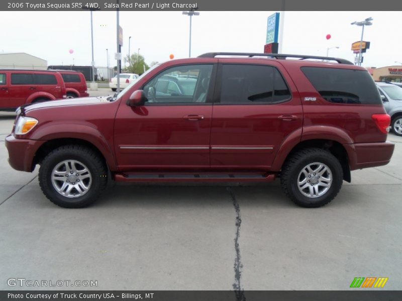 Salsa Red Pearl / Light Charcoal 2006 Toyota Sequoia SR5 4WD