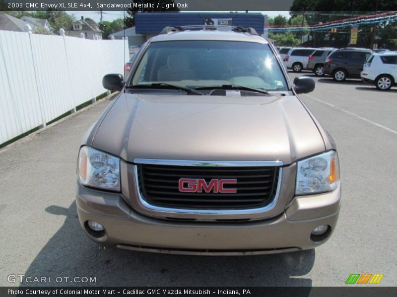 Sandalwood Metallic / Light Oak 2003 GMC Envoy XL SLE 4x4
