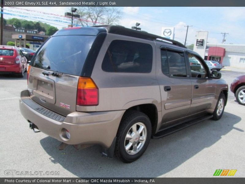 Sandalwood Metallic / Light Oak 2003 GMC Envoy XL SLE 4x4