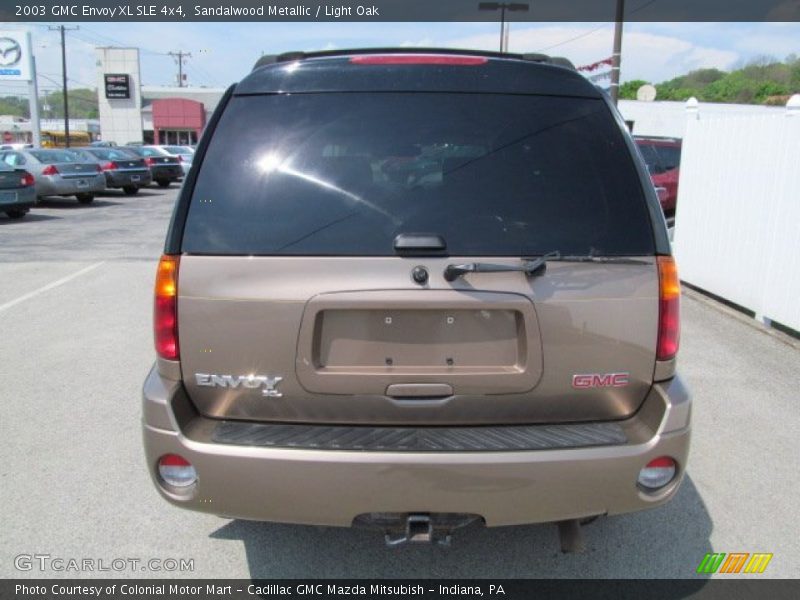 Sandalwood Metallic / Light Oak 2003 GMC Envoy XL SLE 4x4
