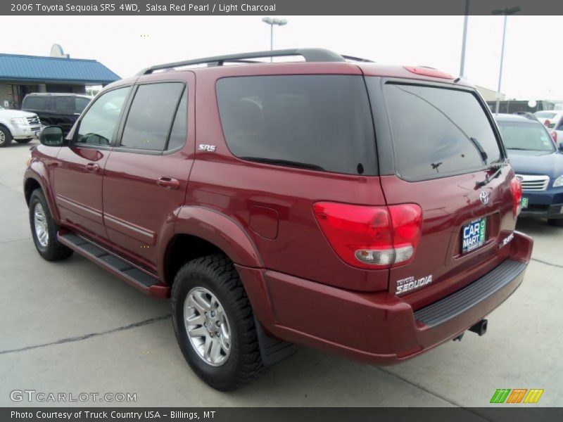 Salsa Red Pearl / Light Charcoal 2006 Toyota Sequoia SR5 4WD