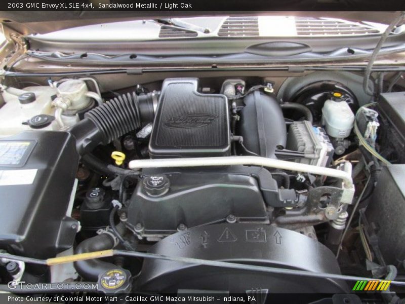 Sandalwood Metallic / Light Oak 2003 GMC Envoy XL SLE 4x4