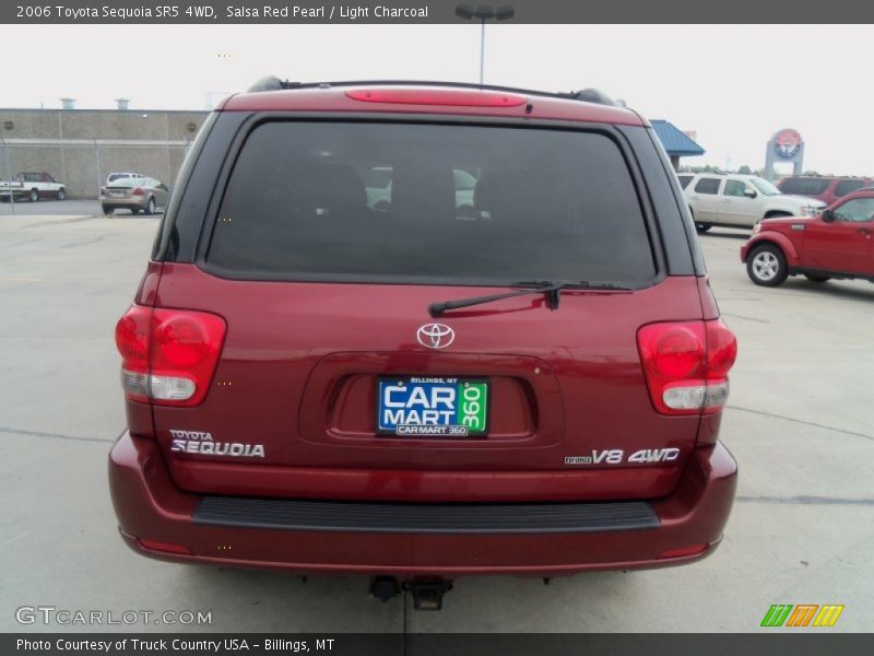 Salsa Red Pearl / Light Charcoal 2006 Toyota Sequoia SR5 4WD