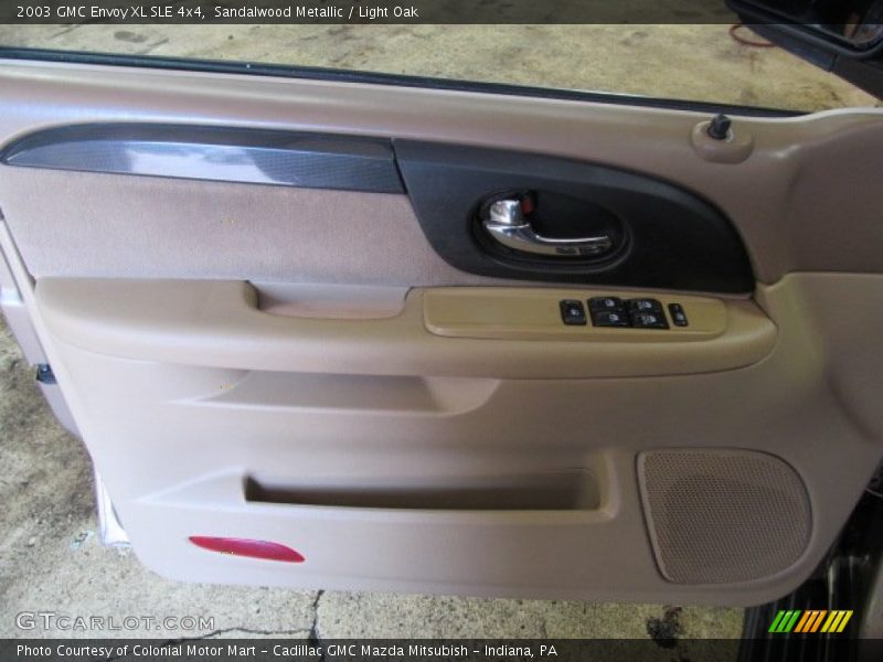 Sandalwood Metallic / Light Oak 2003 GMC Envoy XL SLE 4x4