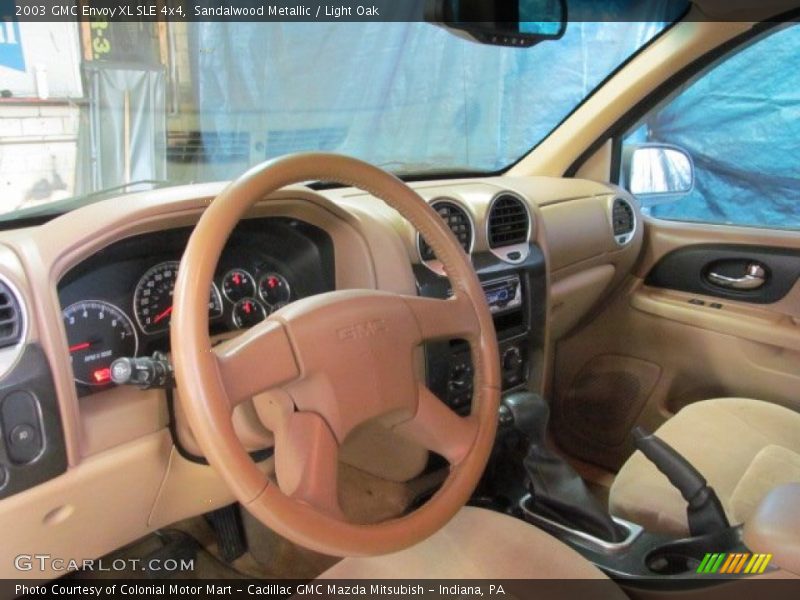 Sandalwood Metallic / Light Oak 2003 GMC Envoy XL SLE 4x4